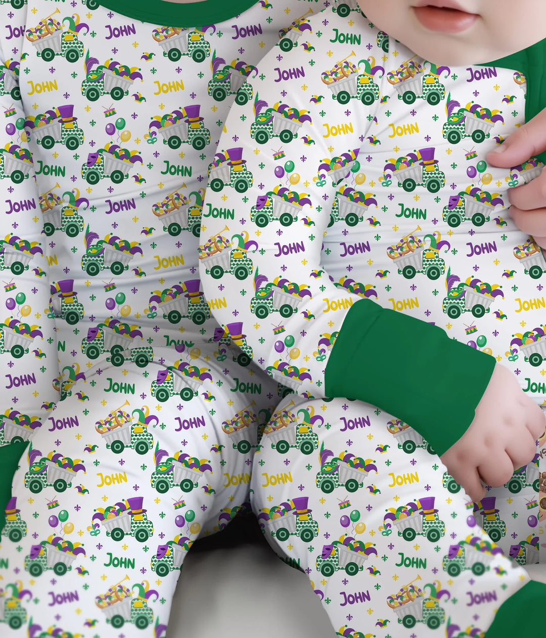 Gerippte Babykleidung mit individuellem Foto - Weich &amp; Skizzenhaft