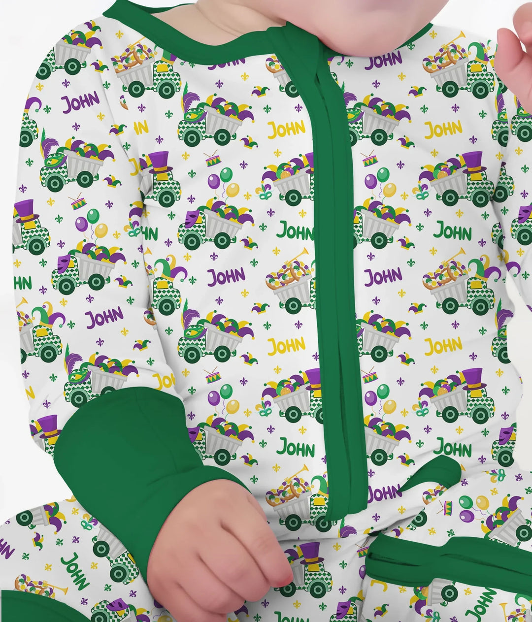 Gerippte Babykleidung mit individuellem Foto - Weich &amp; Skizzenhaft