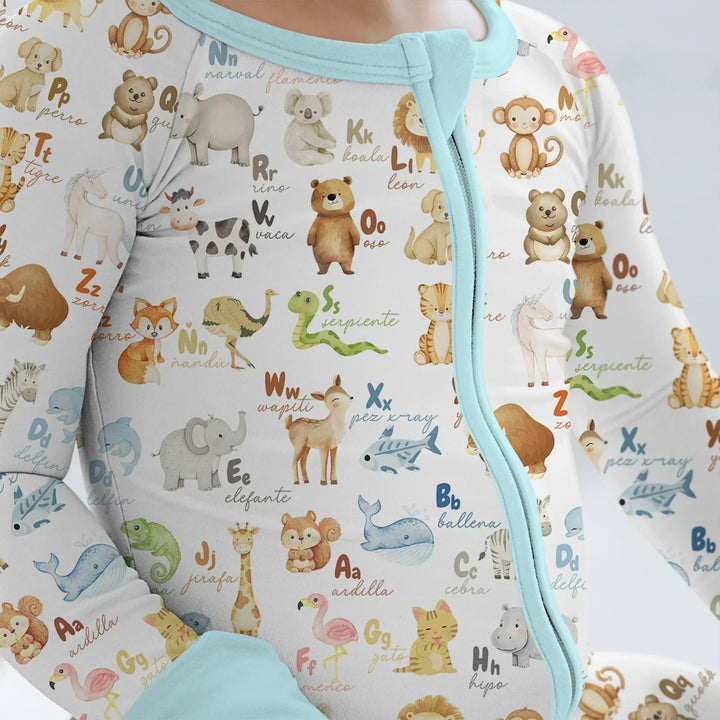 Gerippte Babykleidung mit individuellem Foto - Weich &amp; Skizzenhaft