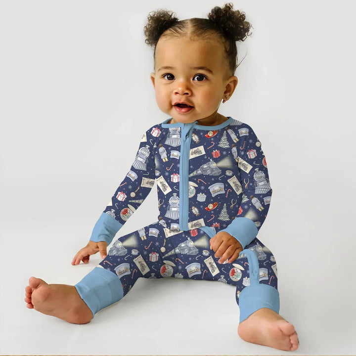 Gerippte Babykleidung mit individuellem Foto - Weich &amp; Skizzenhaft