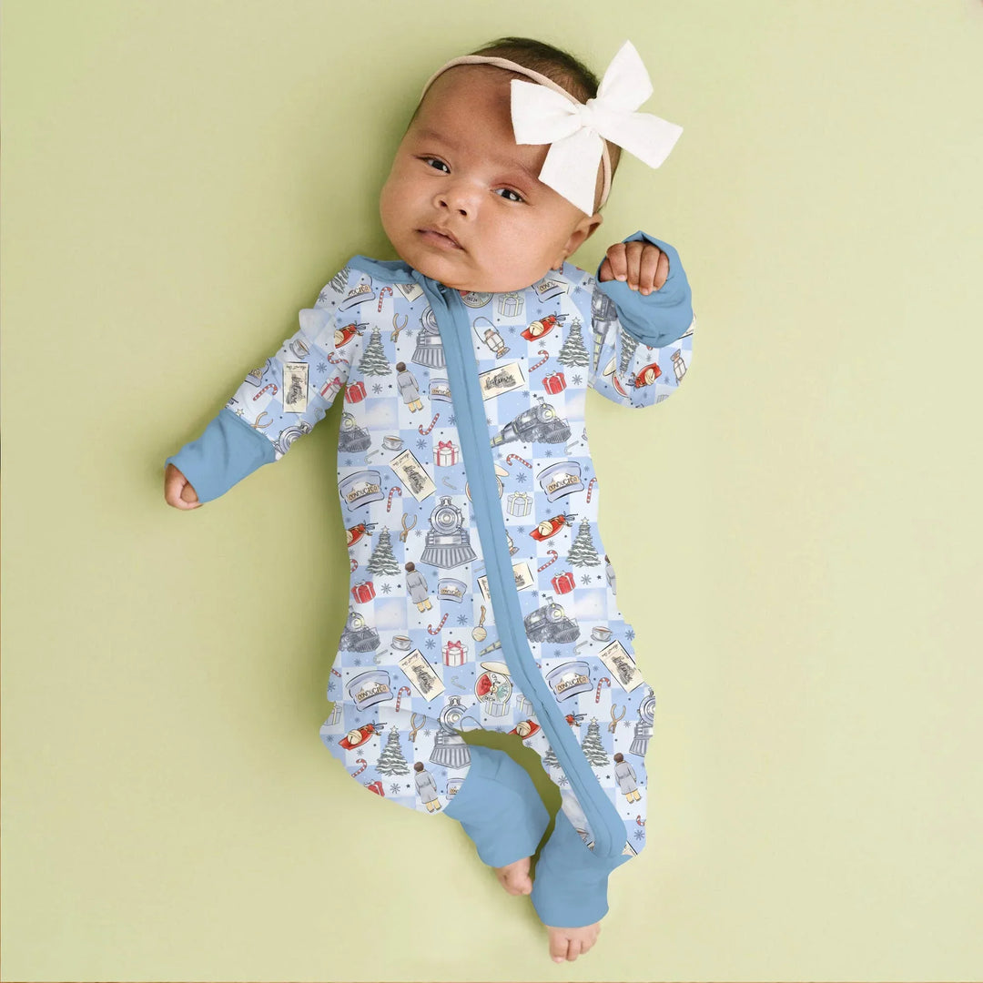 Gerippte Babykleidung mit individuellem Foto - Weich &amp; Skizzenhaft