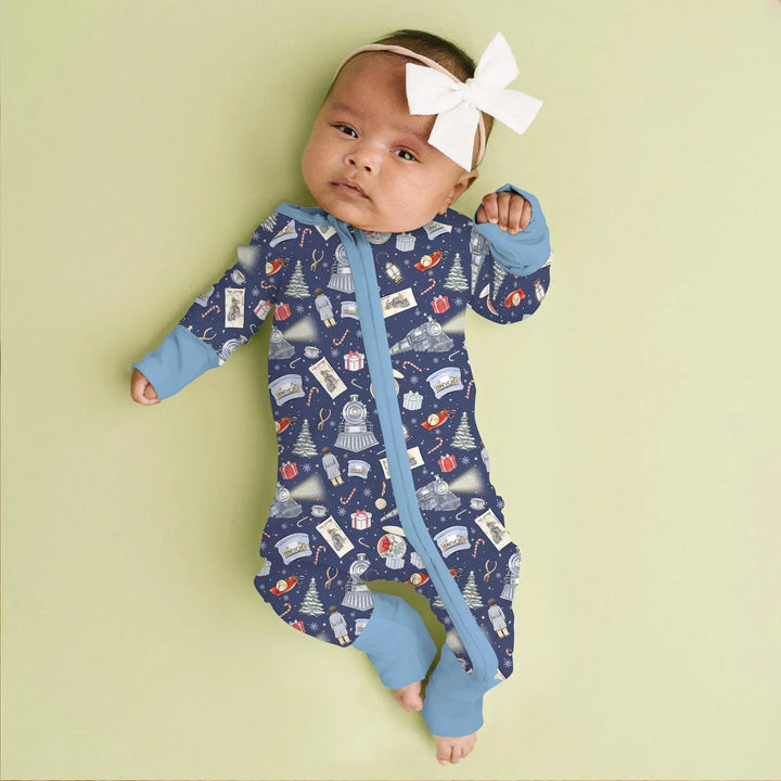 Gerippte Babykleidung mit individuellem Foto - Weich &amp; Skizzenhaft