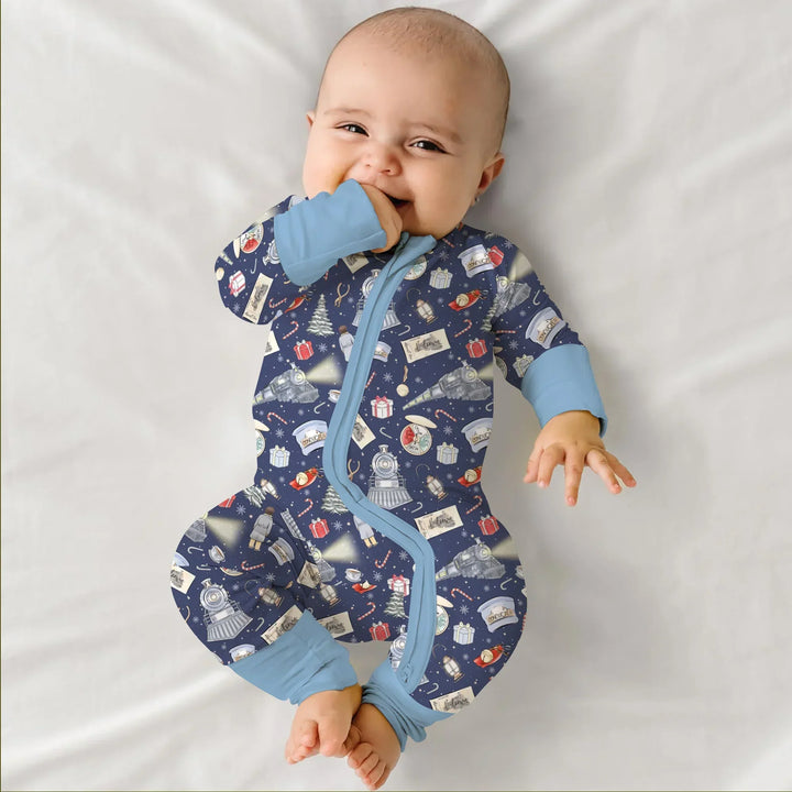 Gerippte Babykleidung mit individuellem Foto - Weich &amp; Skizzenhaft