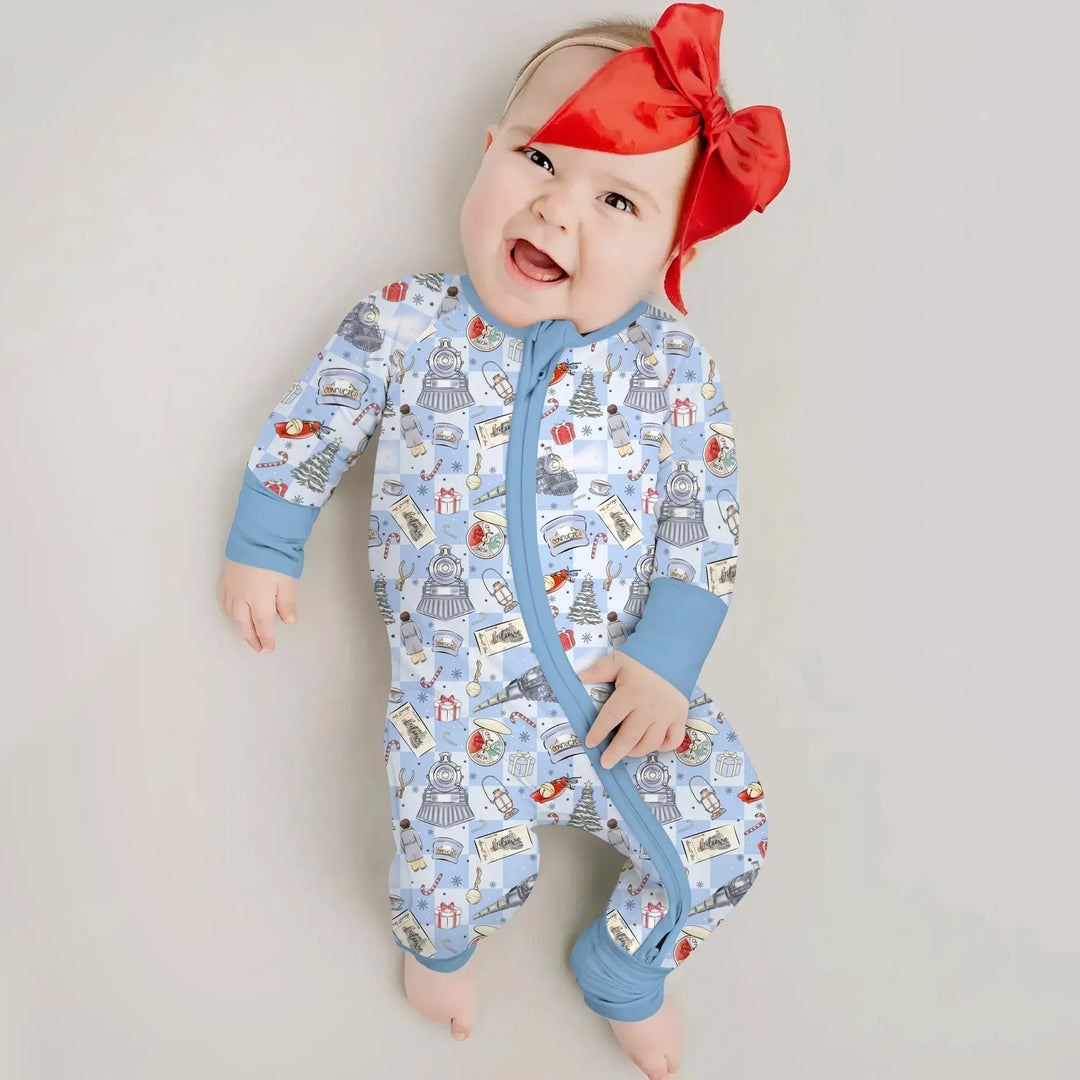 Gerippte Babykleidung mit individuellem Foto - Weich &amp; Skizzenhaft