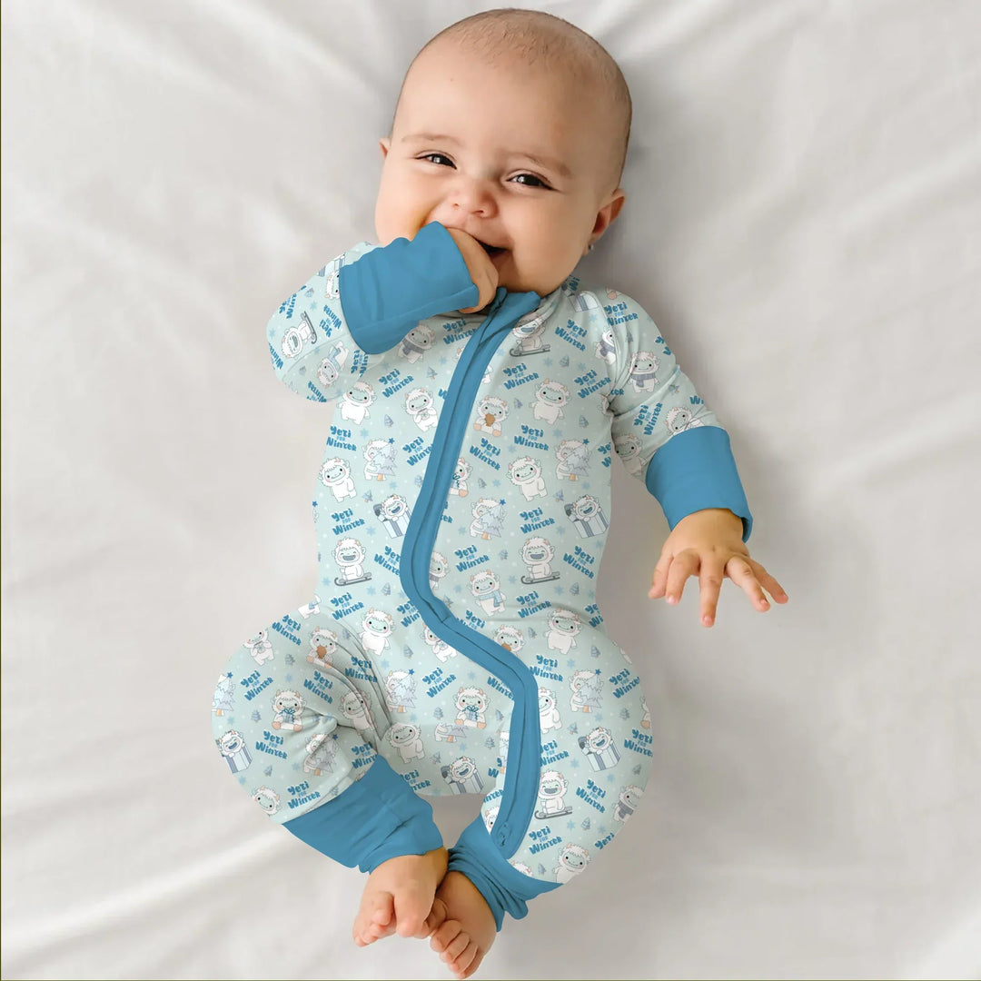 Gerippte Babykleidung mit individuellem Foto - Weich &amp; Skizzenhaft