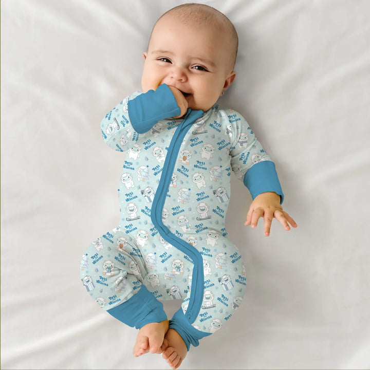 Gerippte Babykleidung mit individuellem Foto - Weich &amp; Skizzenhaft