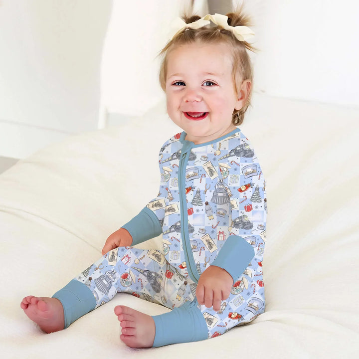 Gerippte Babykleidung mit individuellem Foto - Weich &amp; Skizzenhaft