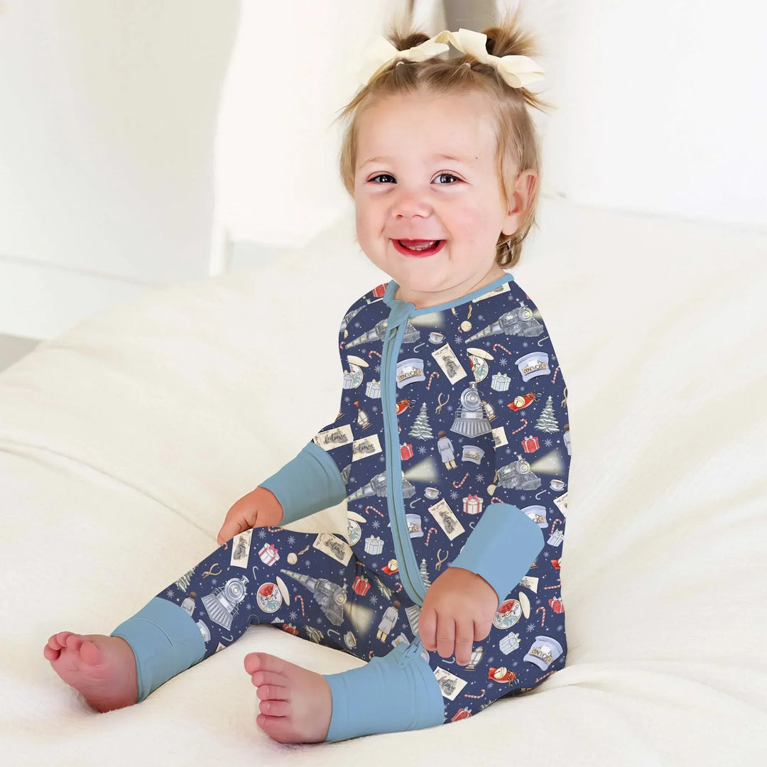 Gerippte Babykleidung mit individuellem Foto - Weich &amp; Skizzenhaft