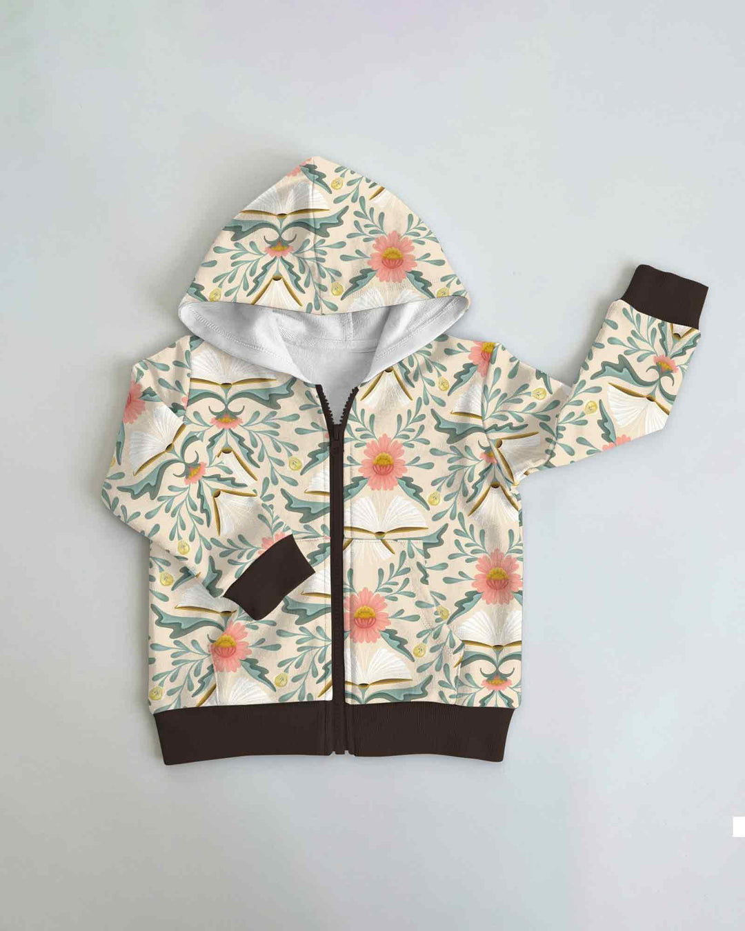 Blooming Stories Bamboo Zip Hoodie