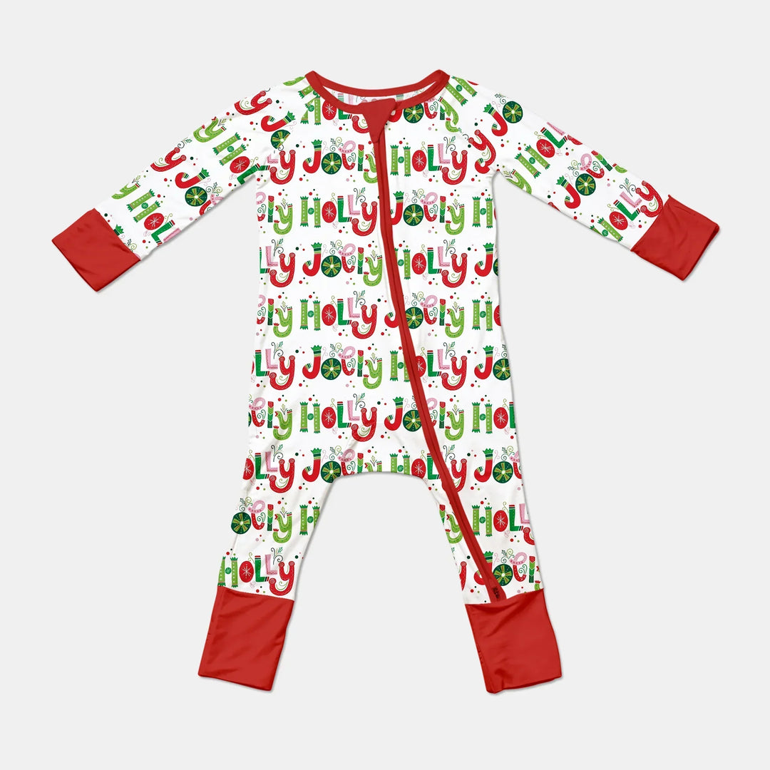 Holly Jolly Convertible Zippy , Holly Jolly Convertible Zippy - 0-3M / Red