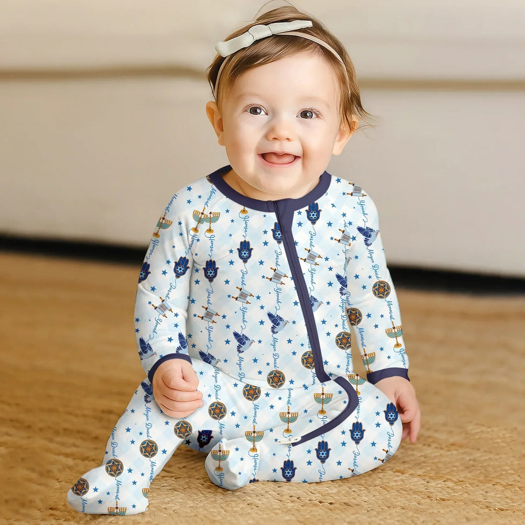 Gerippte Babykleidung mit individuellem Foto - Weich &amp; Skizzenhaft