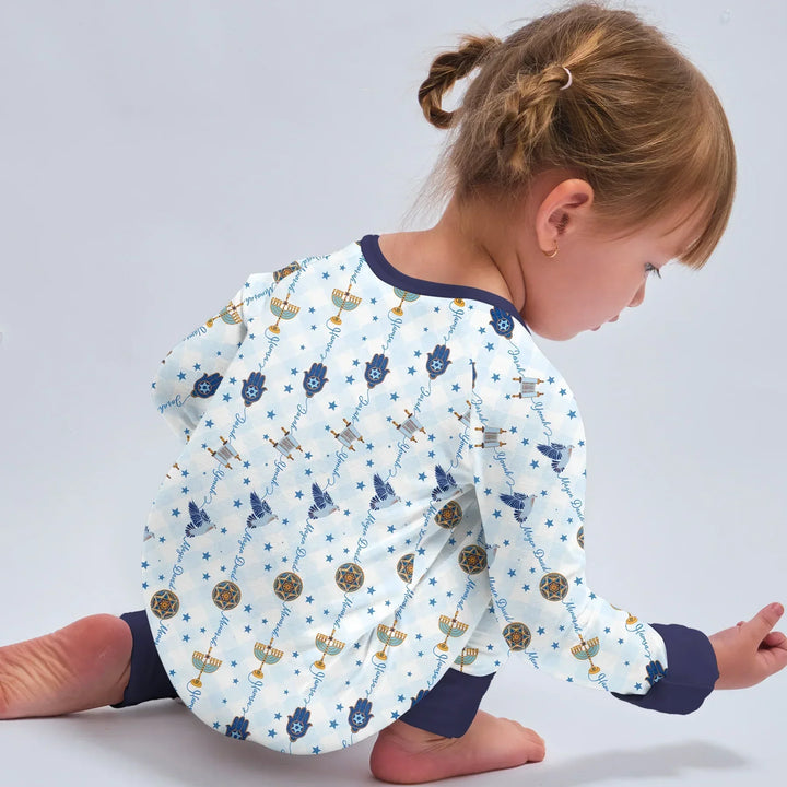Gerippte Babykleidung mit individuellem Foto - Weich &amp; Skizzenhaft
