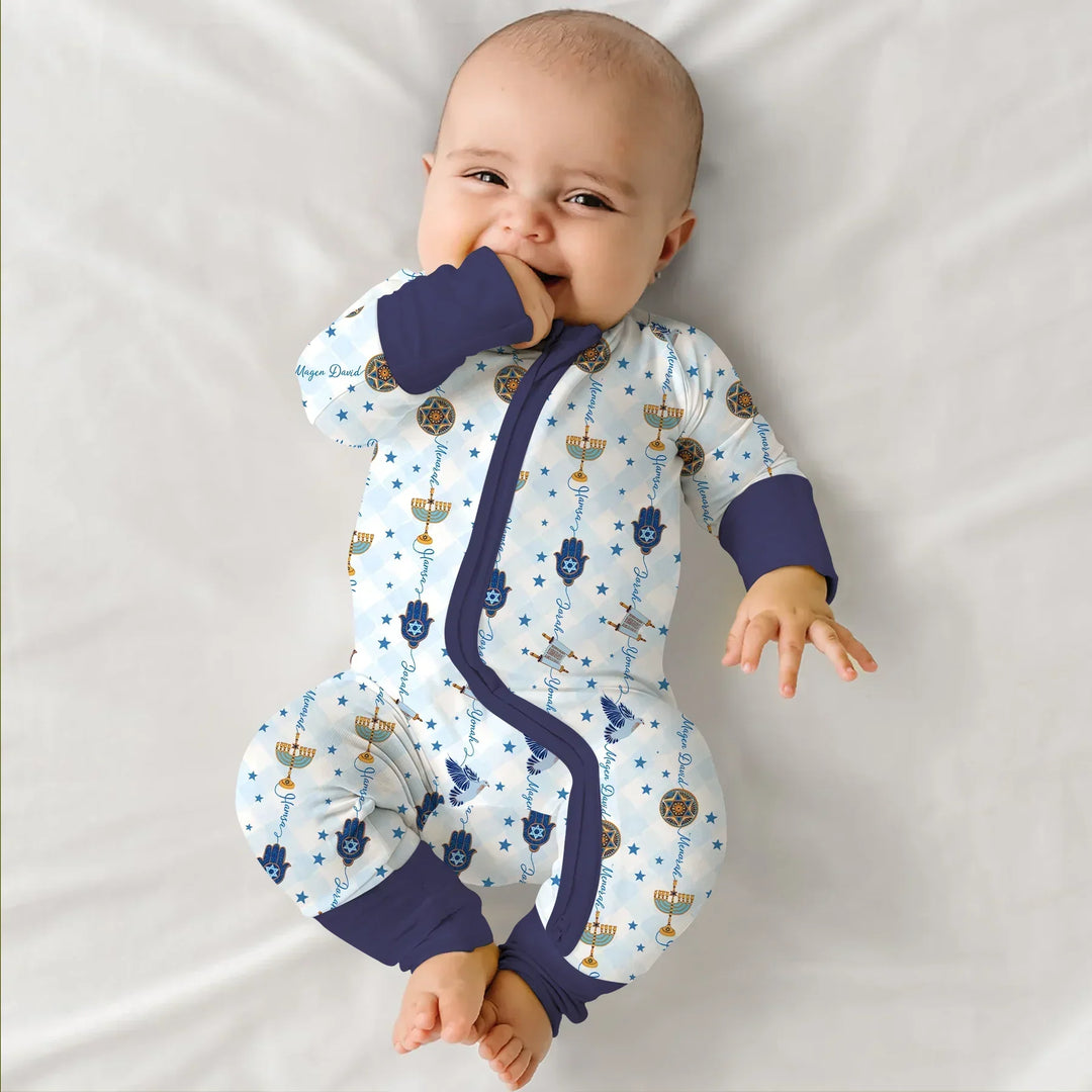 Gerippte Babykleidung mit individuellem Foto - Weich &amp; Skizzenhaft