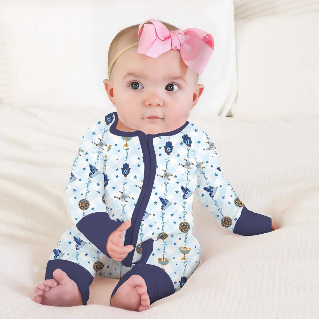 Gerippte Babykleidung mit individuellem Foto - Weich &amp; Skizzenhaft