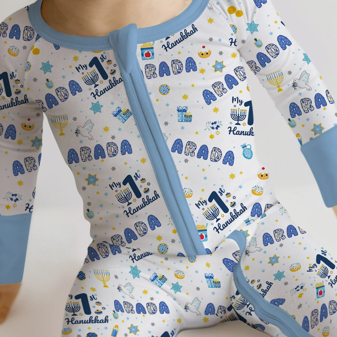 Gerippte Babykleidung mit individuellem Foto - Weich &amp; Skizzenhaft