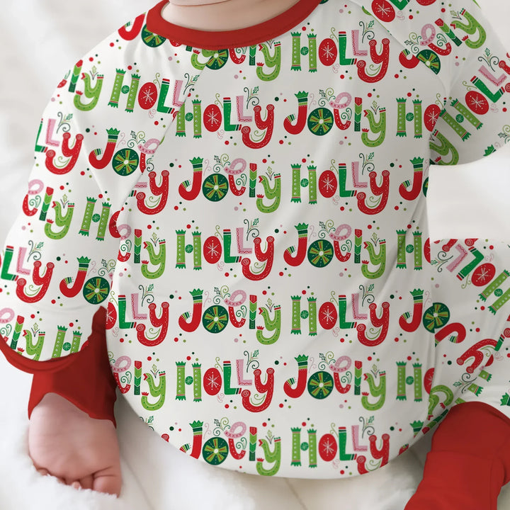 Holly Jolly Convertible Zippy , Holly Jolly Convertible Zippy - 0-3M / Red