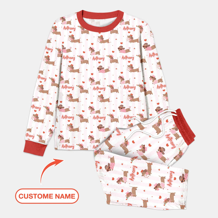Vorlage Benutzerdefiniertes Herren-Pyjama-Set