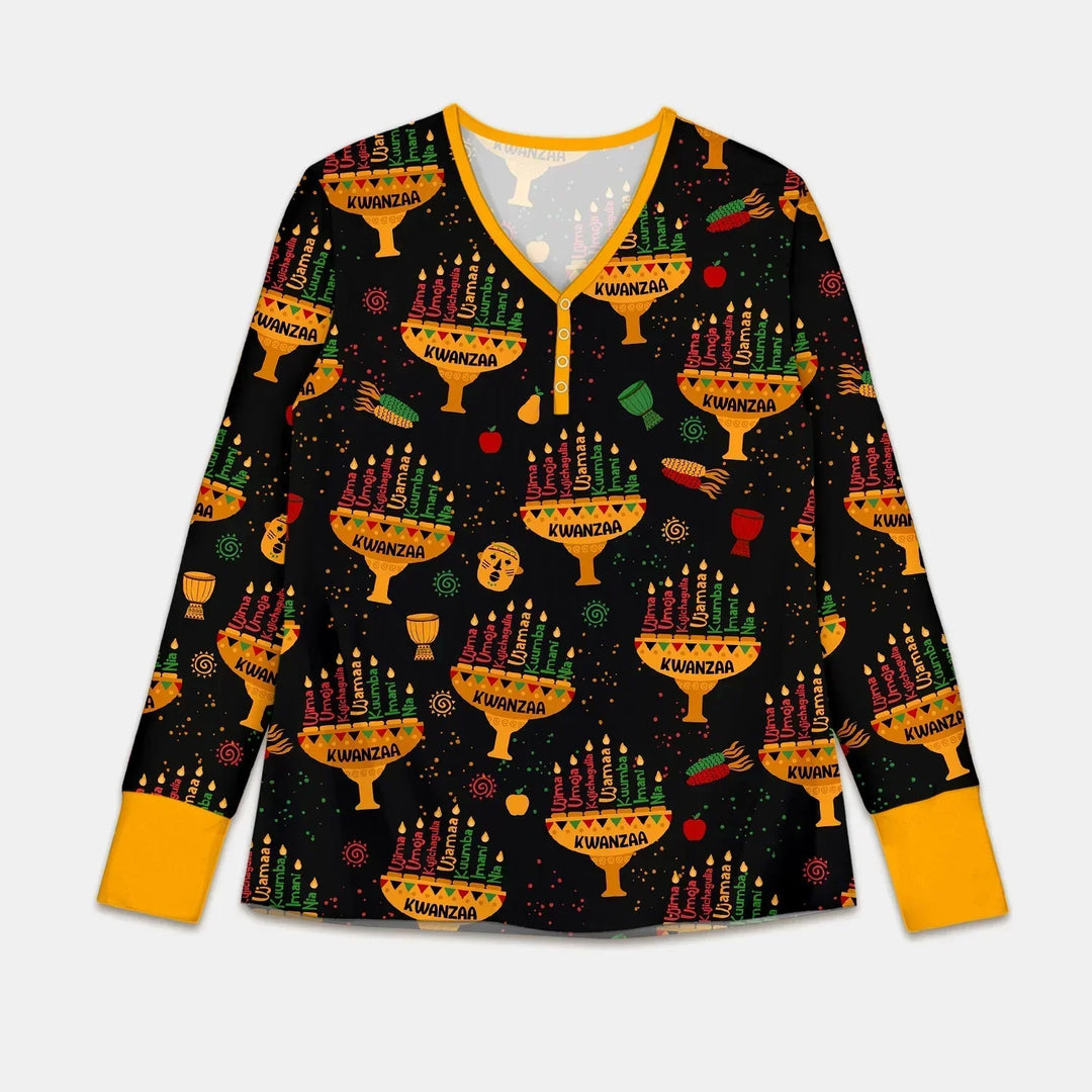 Vorlage für individuelles Damen-Pyjama-Set