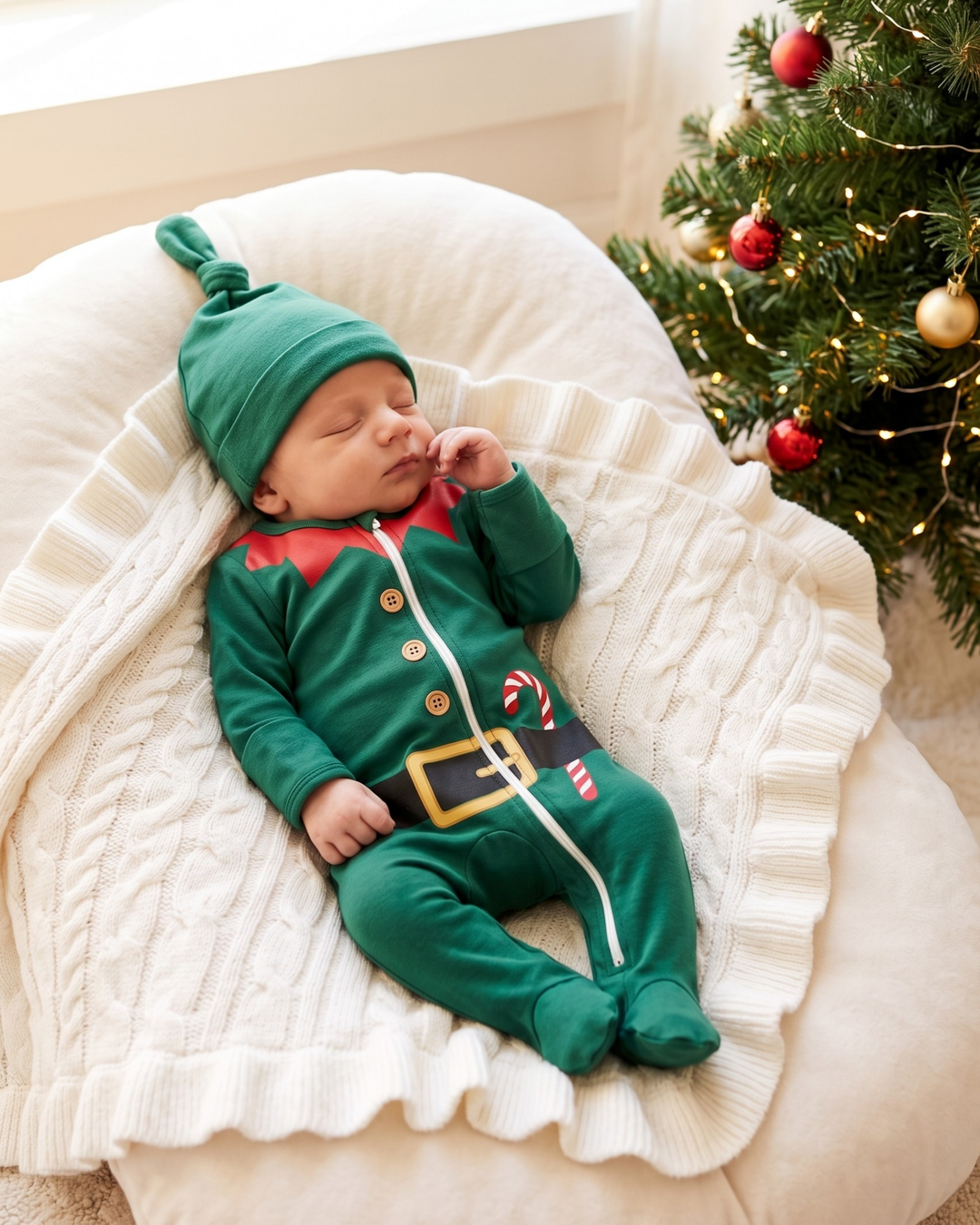 Gerippte Babykleidung mit individuellem Foto - Weich &amp; Skizzenhaft