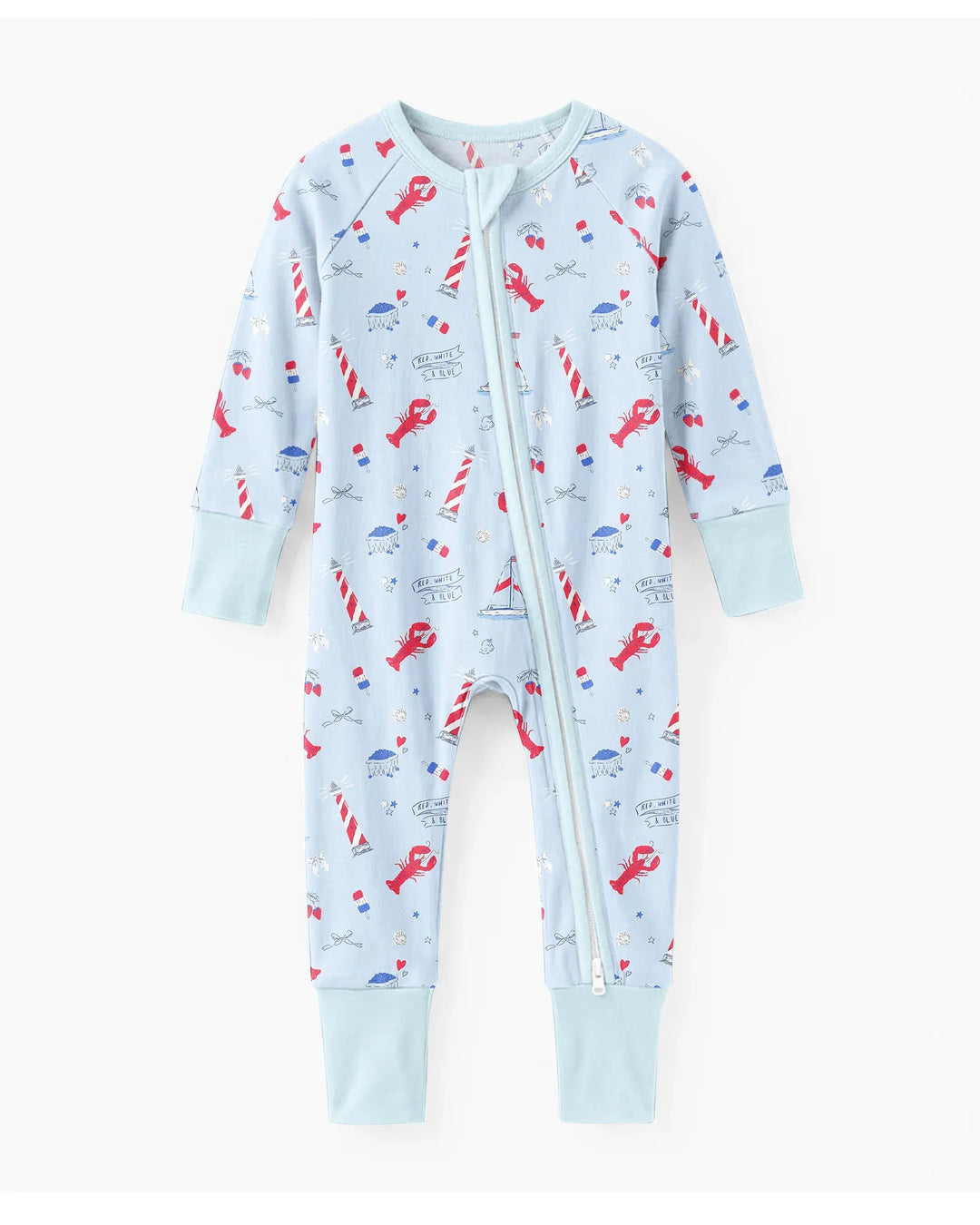 East Coast Bamboo Convertible Zippered Romper