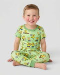 Zweiteiliges, kurzärmliges Pyjama-Set mit Marienkäfern