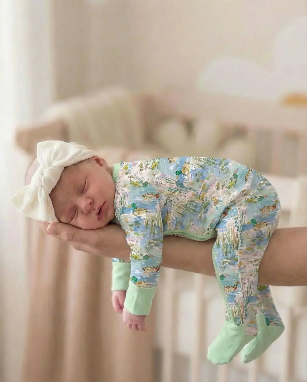 Gerippte Babykleidung mit individuellem Foto - Weich &amp; Skizzenhaft
