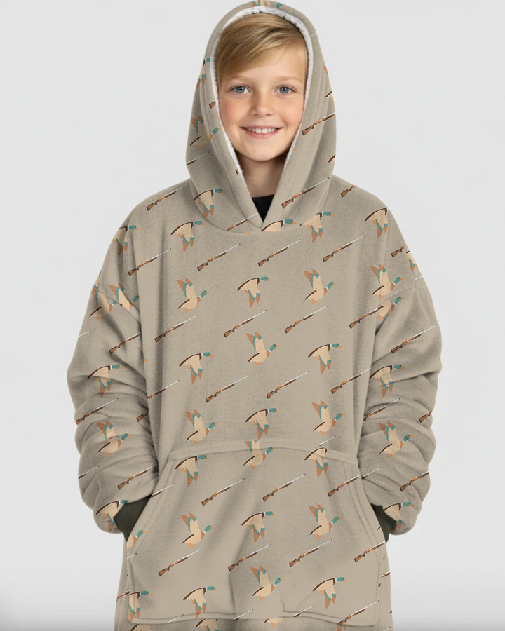 Lil Duck Hunter Bambus-Deckenhoodie