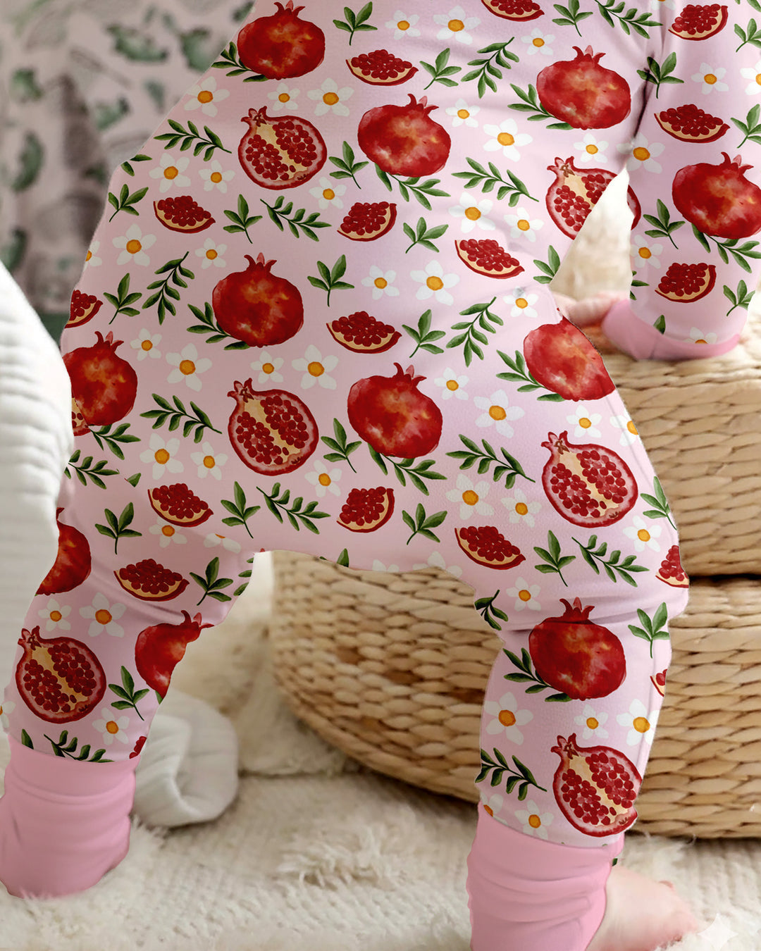 Gerippte Babykleidung mit individuellem Foto - Weich &amp; Skizzenhaft