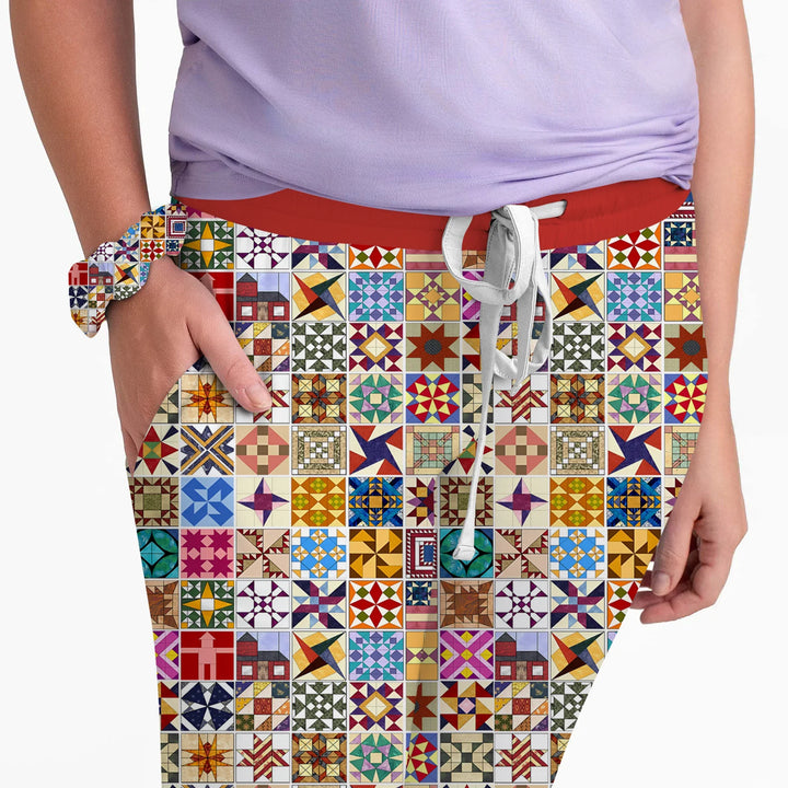 Heritage Quilt Bambus Damen Pyjama Set