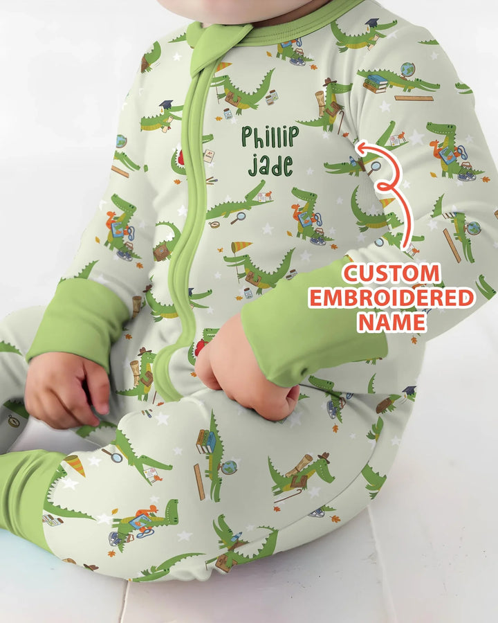 Gerippte Babykleidung mit individuellem Foto - Weich &amp; Skizzenhaft