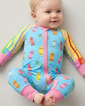 Gerippte Babykleidung mit individuellem Foto - Weich &amp; Skizzenhaft