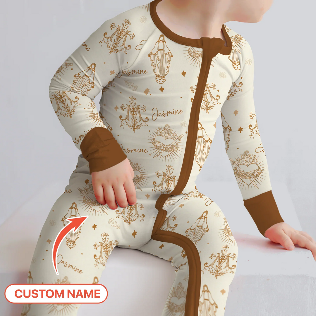Gerippte Babykleidung mit individuellem Foto - Weich &amp; Skizzenhaft
