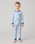 Jewish Mahjong Family Matching Bamboo Two Piece Long Sleeve Pajama Set