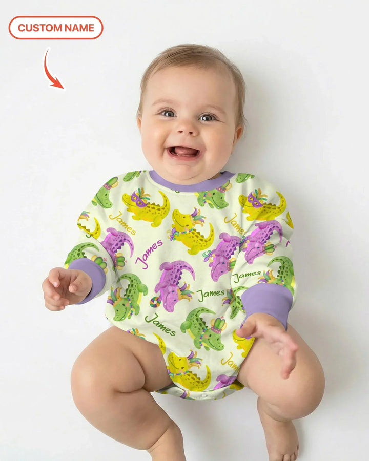 Gerippte Babykleidung mit individuellem Foto - Weich &amp; Skizzenhaft