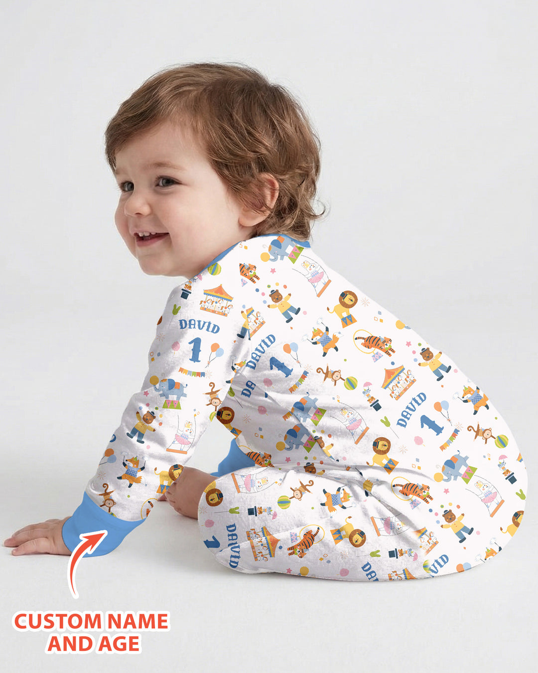Gerippte Babykleidung mit individuellem Foto - Weich &amp; Skizzenhaft
