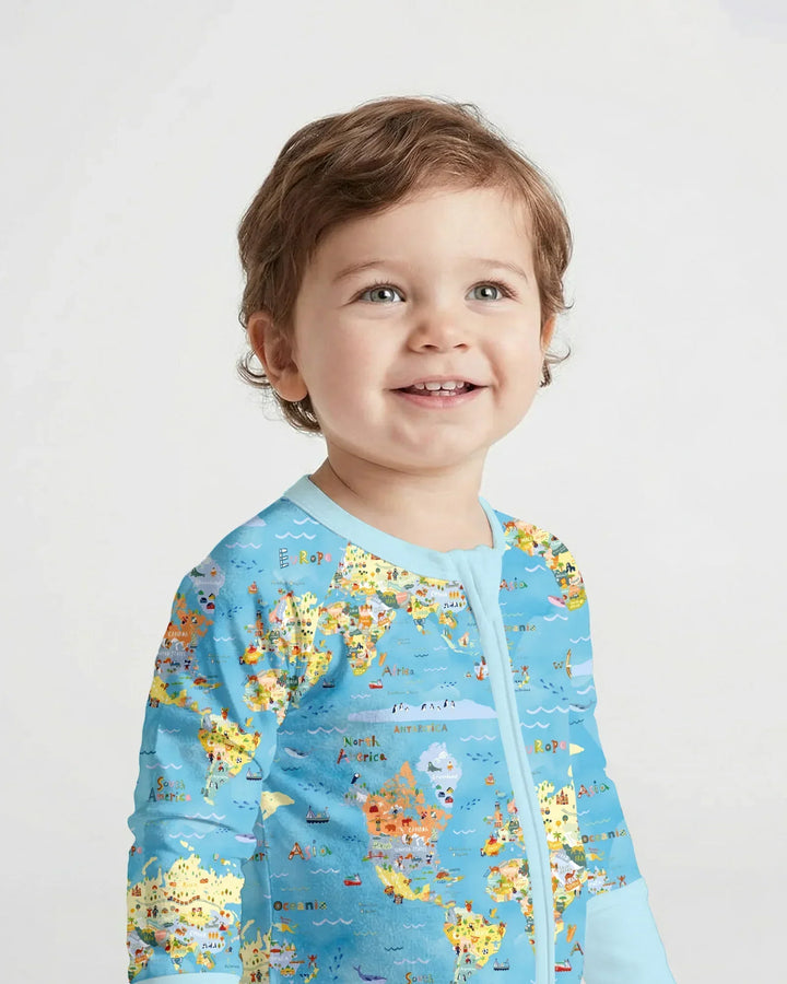 Gerippte Babykleidung mit individuellem Foto - Weich &amp; Skizzenhaft