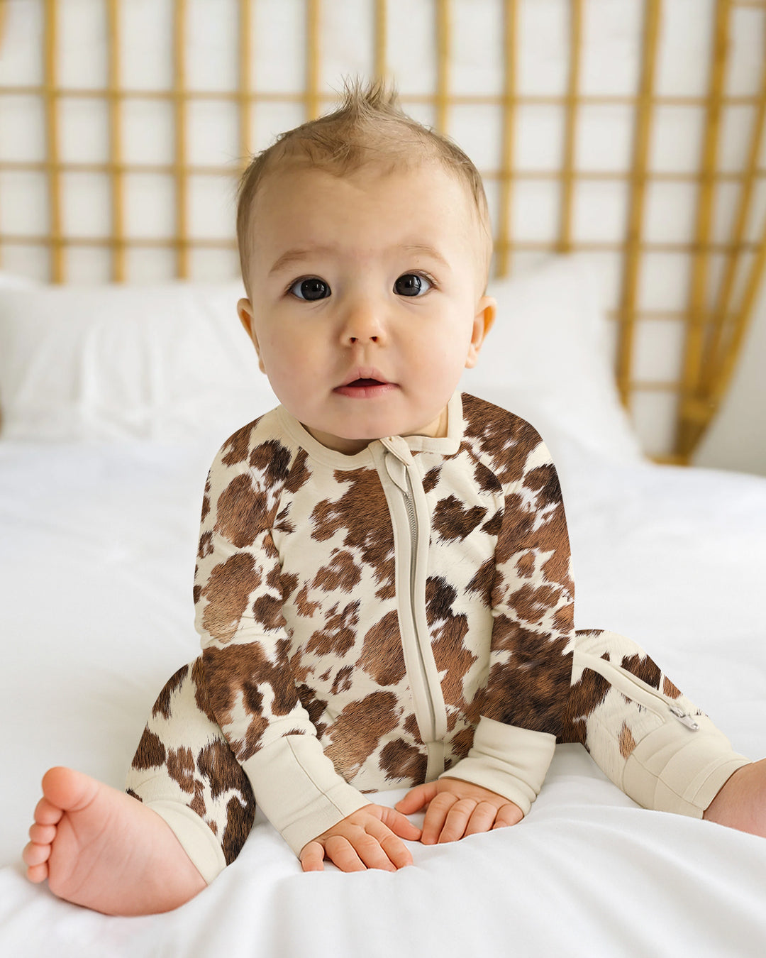 Gerippte Babykleidung mit individuellem Foto - Weich &amp; Skizzenhaft