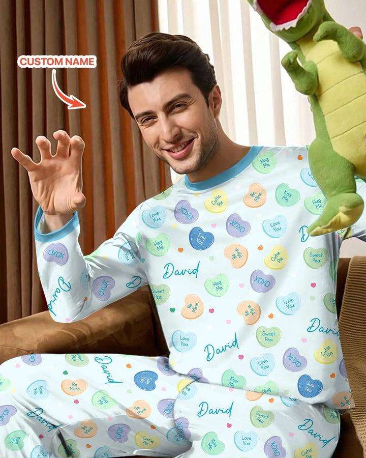 Vorlage Benutzerdefiniertes Herren-Pyjama-Set