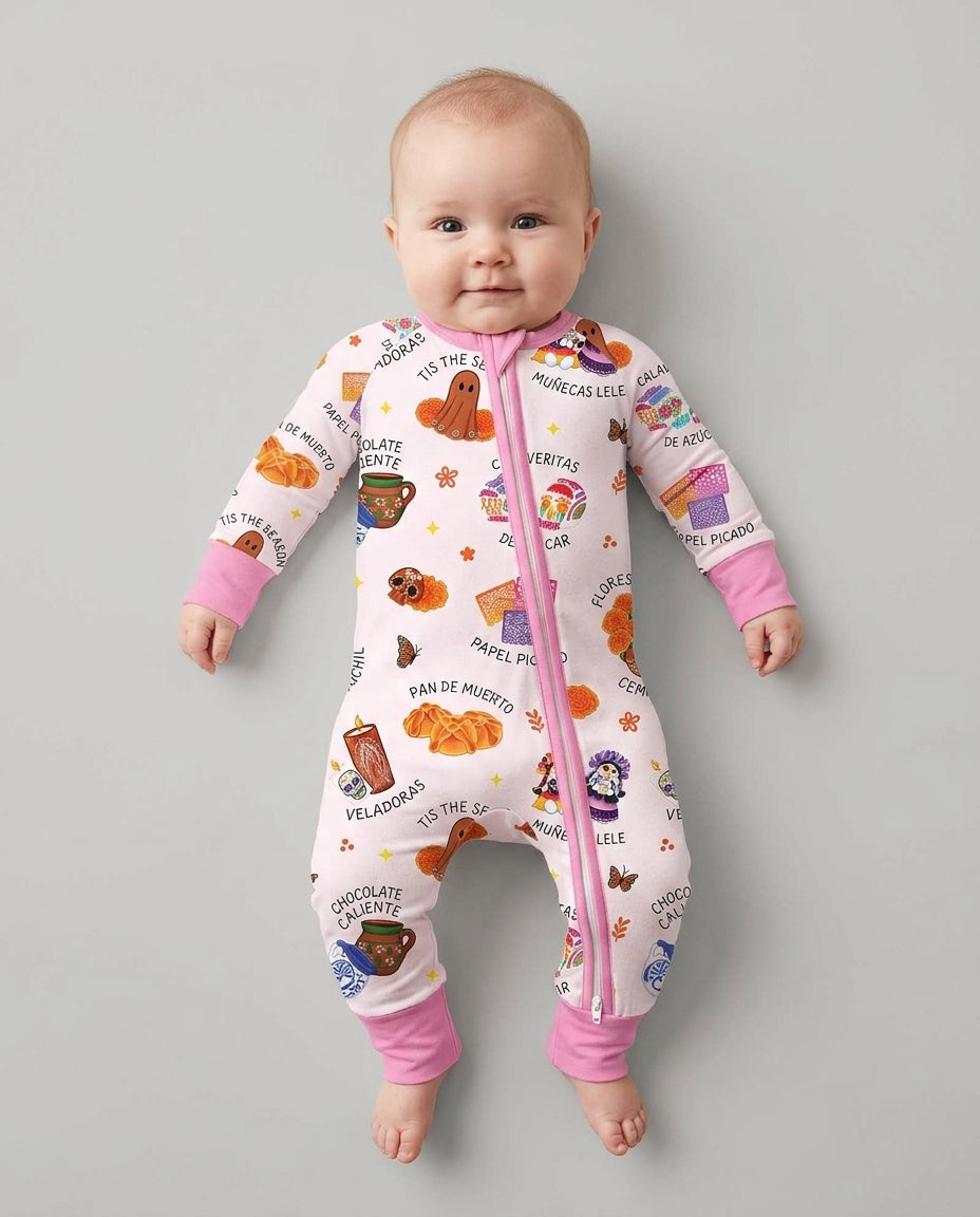 Tis the Dia De Muertos Season Bamboo Convertible Zippy