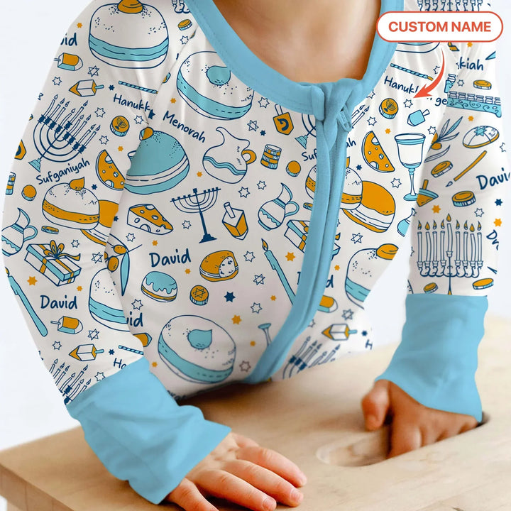 Gerippte Babykleidung mit individuellem Foto - Weich &amp; Skizzenhaft
