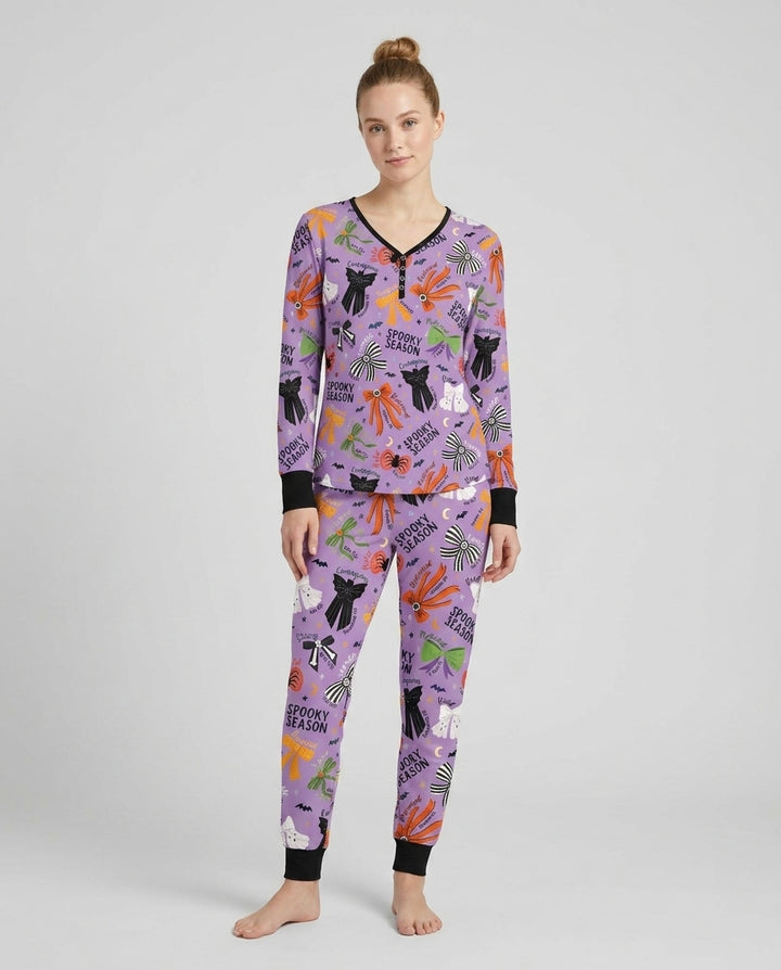 Vorlage Bambus Damen Pyjama Set