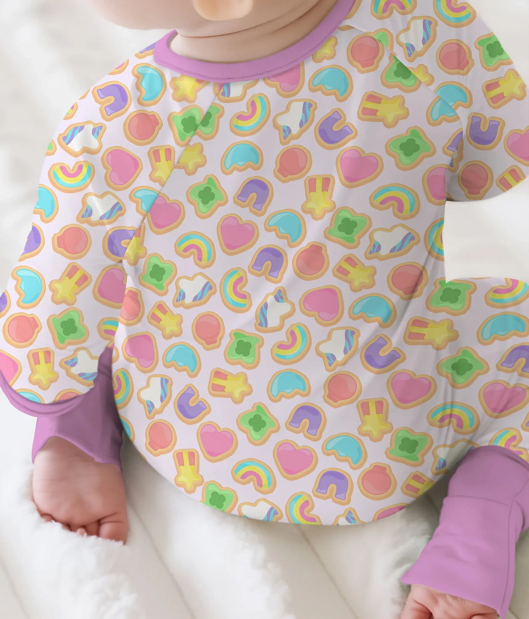 Gerippte Babykleidung mit individuellem Foto - Weich &amp; Skizzenhaft