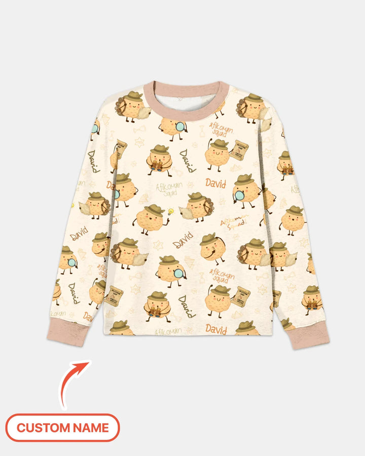 Vorlage Benutzerdefiniertes Herren-Pyjama-Set