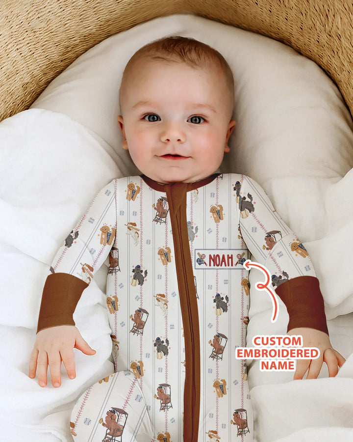 Gerippte Babykleidung mit individuellem Foto - Weich &amp; Skizzenhaft