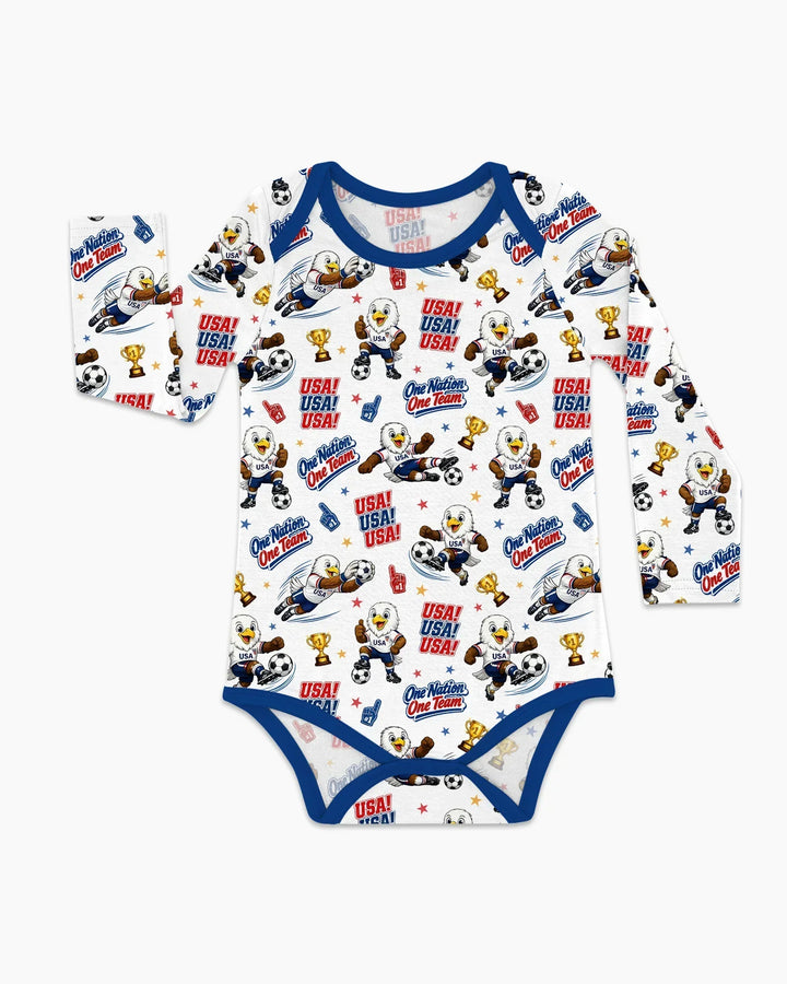 Gerippte Babykleidung mit individuellem Foto - Weich &amp; Skizzenhaft
