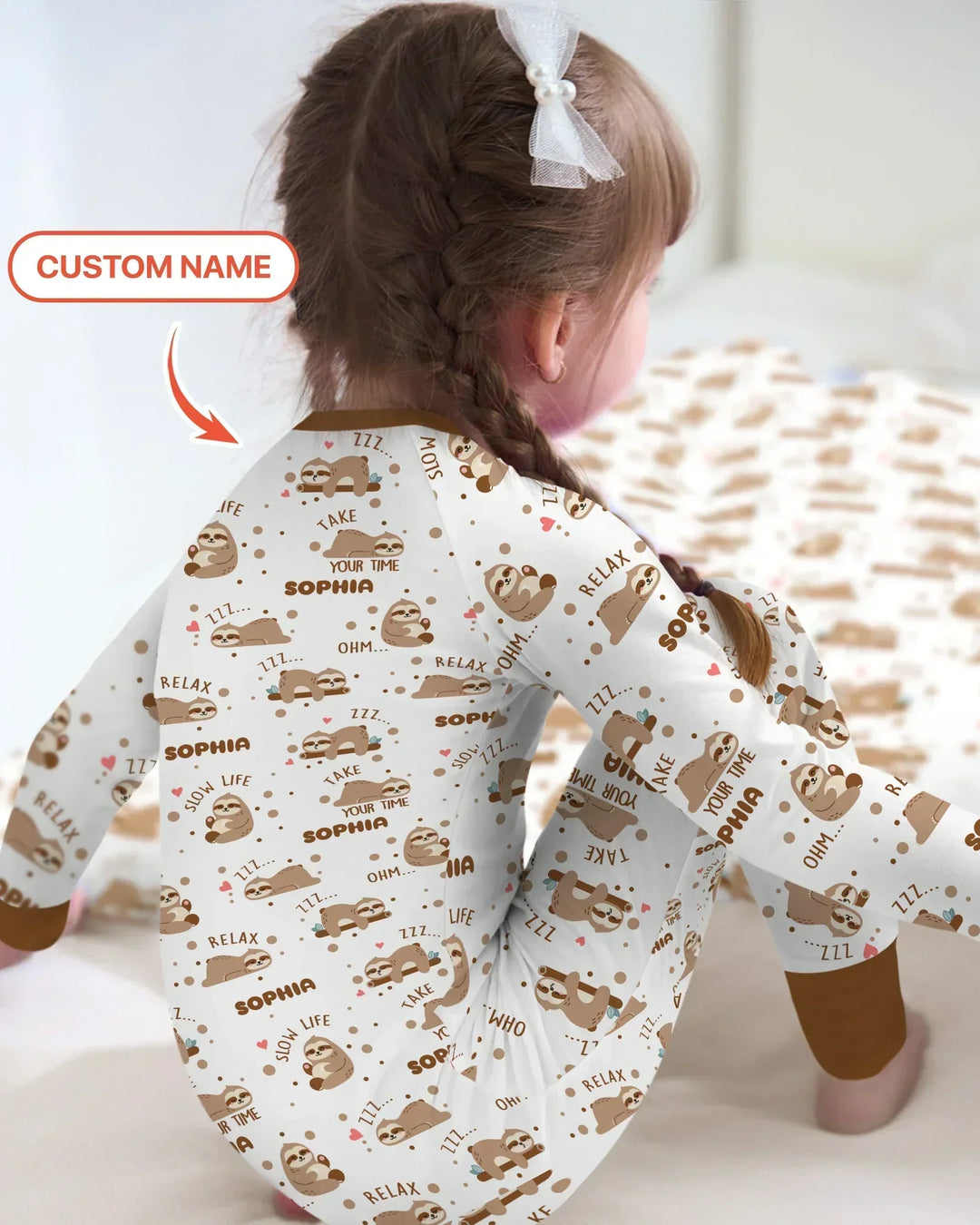 Gerippte Babykleidung mit individuellem Foto - Weich &amp; Skizzenhaft