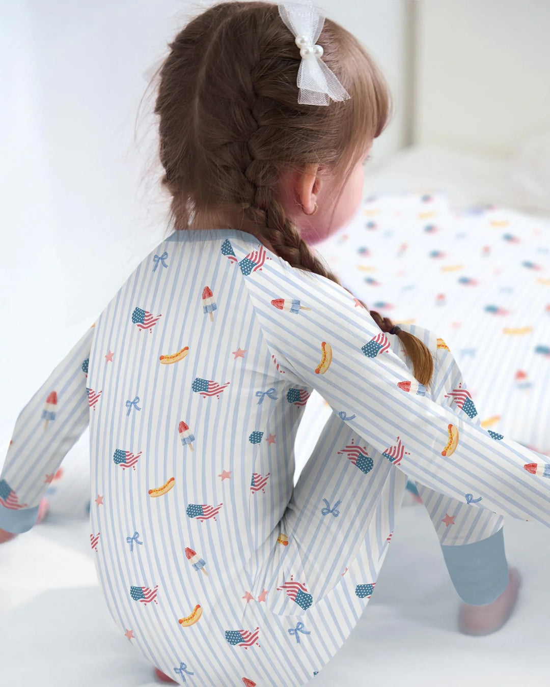 Gerippte Babykleidung mit individuellem Foto - Weich &amp; Skizzenhaft