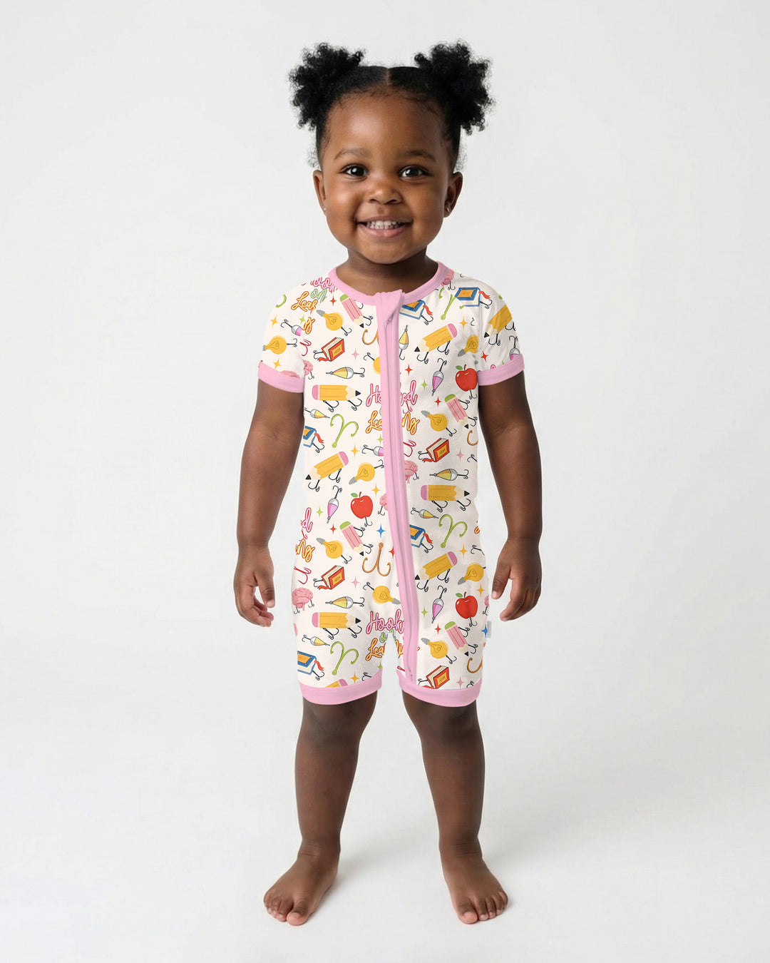 Hooked on Learning Bamboo Shorty Zippy