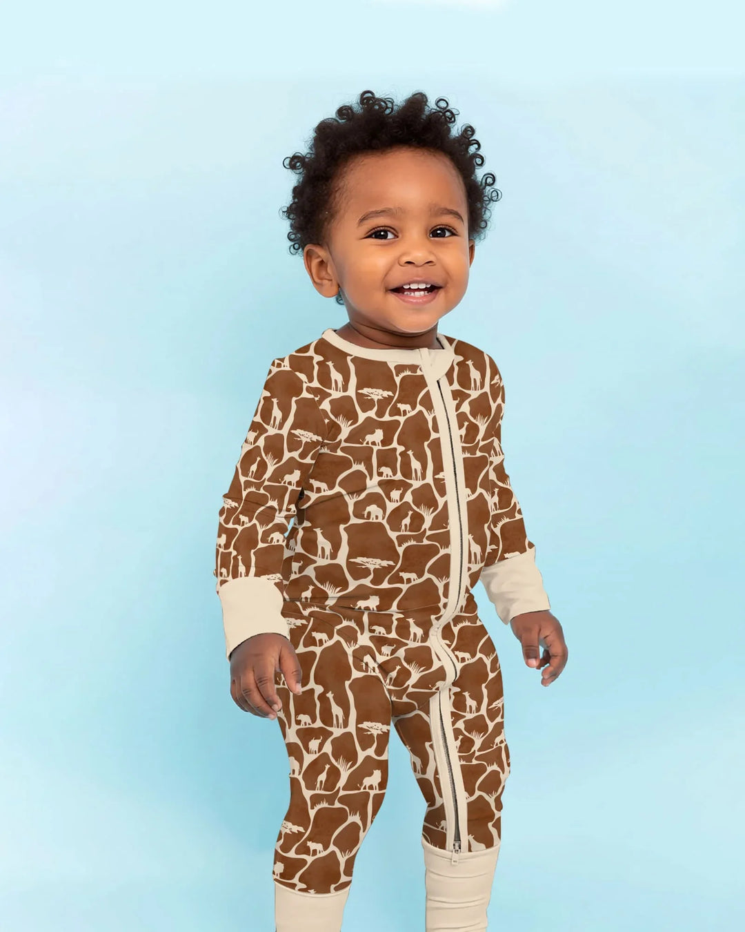 Gerippte Babykleidung mit individuellem Foto - Weich &amp; Skizzenhaft