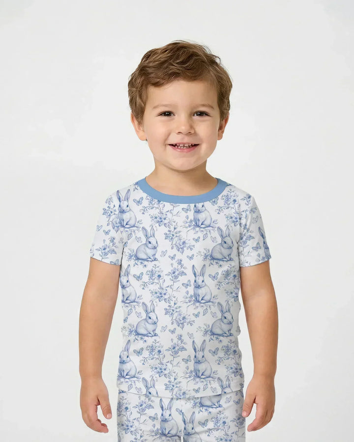 Zweiteiliges, kurzärmliges Pyjama-Set mit Marienkäfern